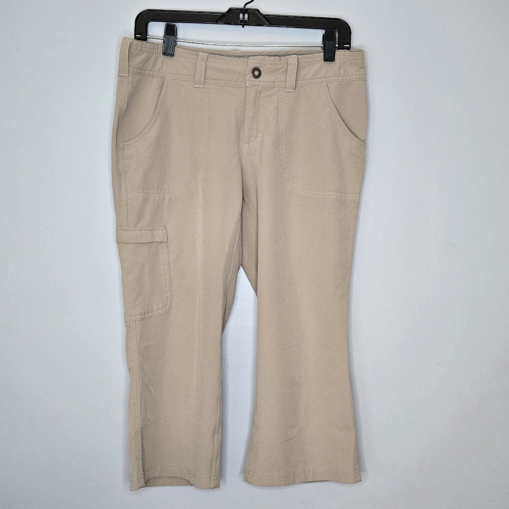 The North Face Almatta Capri‎ Crop Hiking Pants sz 6 recycled polyester elastane - Picture 2 of 11